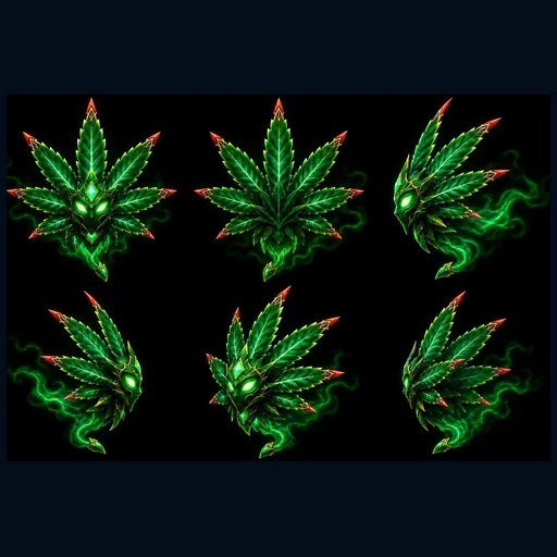 Emerald Haze Wraith Inferno morph